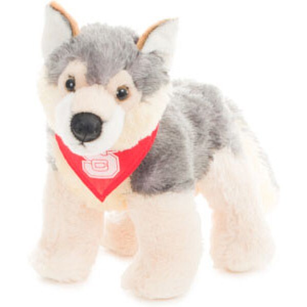 Plush Toy - Realistic Wolf - Block